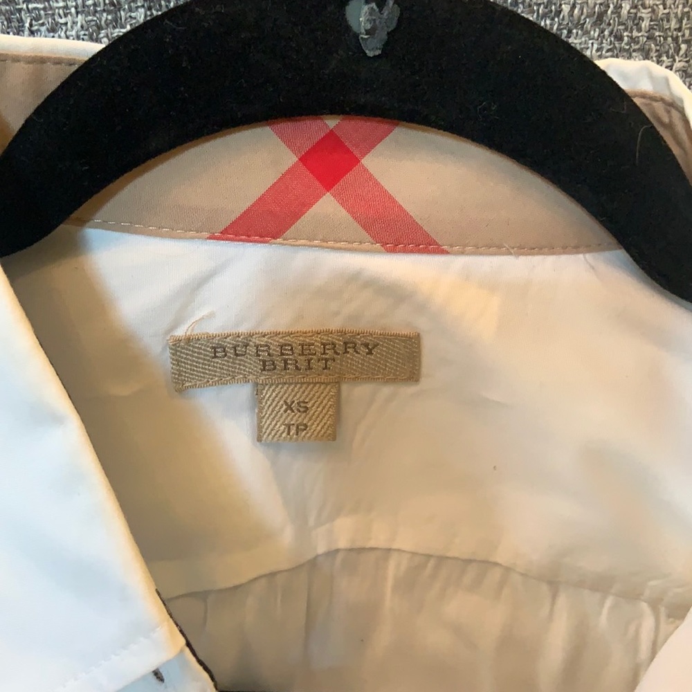 Burberry Brit white cotton shirt